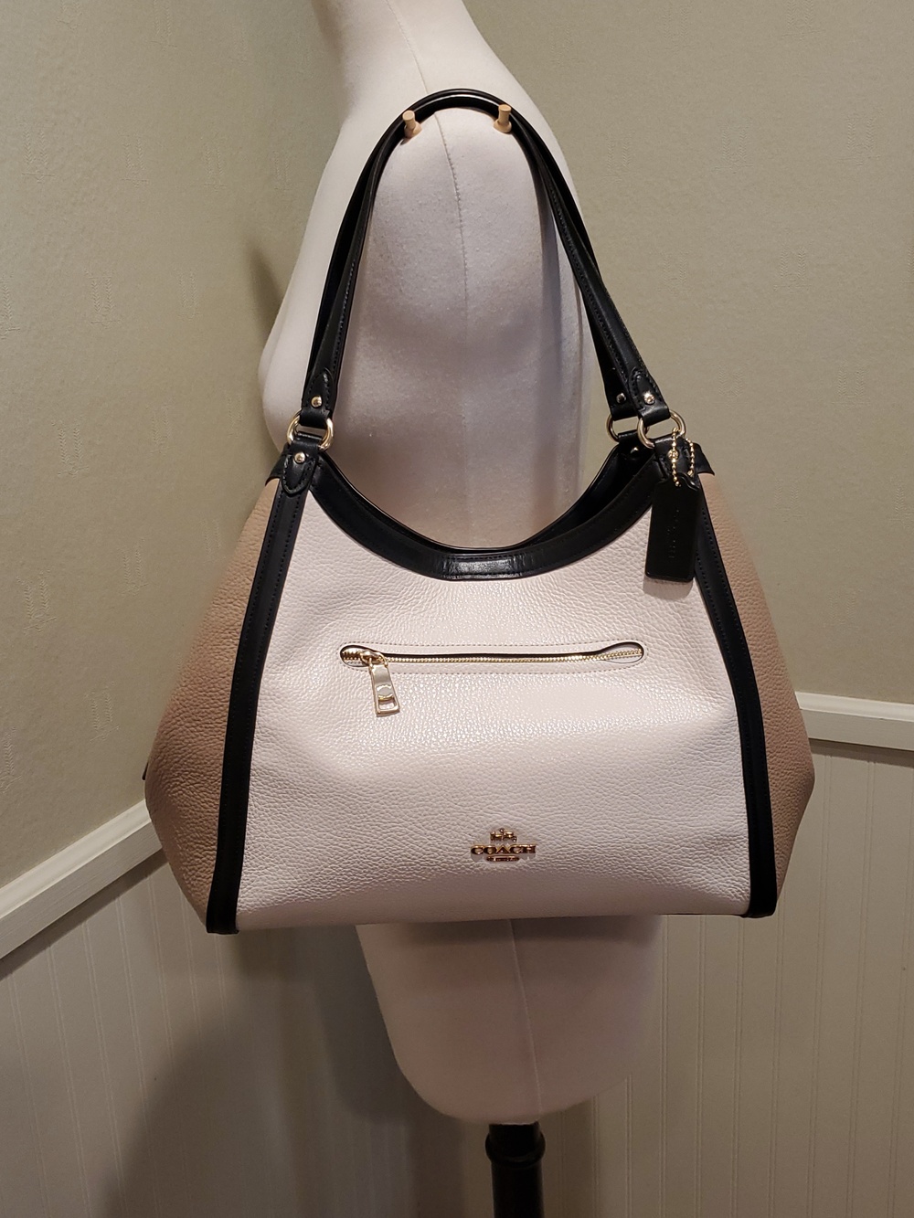 NWOT Coach Colorblock Kristy Shoulder Bag - Picture 2 of 13